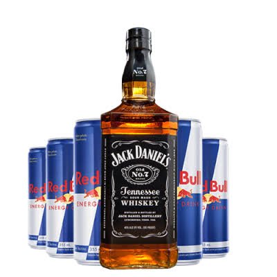 COMBO JACK DANIELS C/ RED BULL